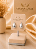 Pendientes Gota Plata