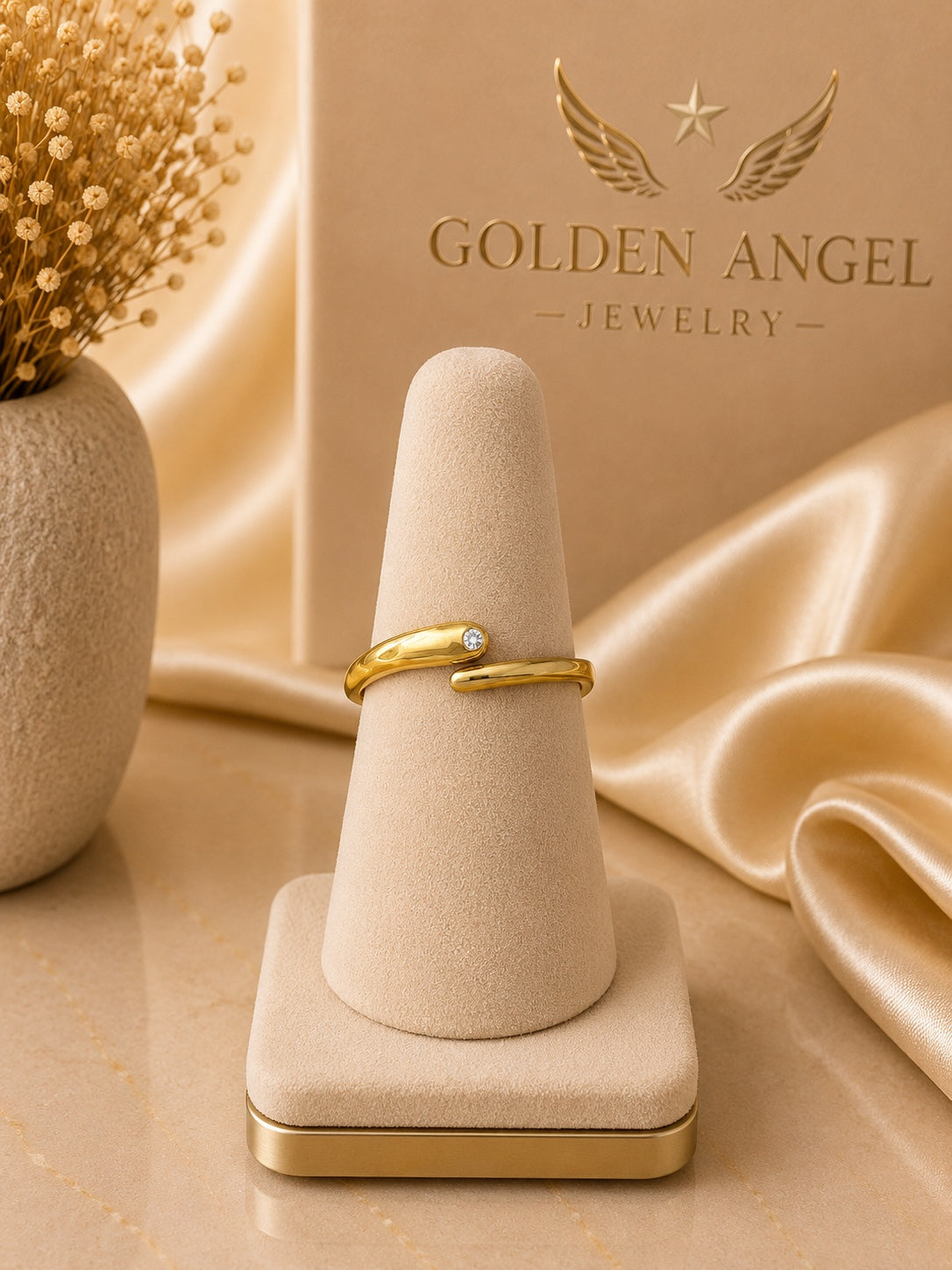 Anillo Luz Dorada